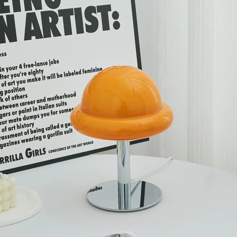 Lampe champignon Teodor de BO-HA, orange